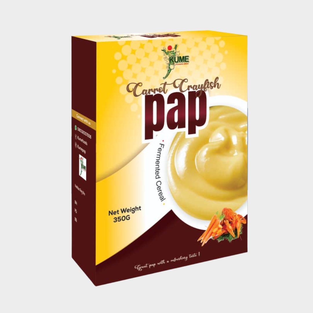 Carrot-Crayfish Pap (500g)
