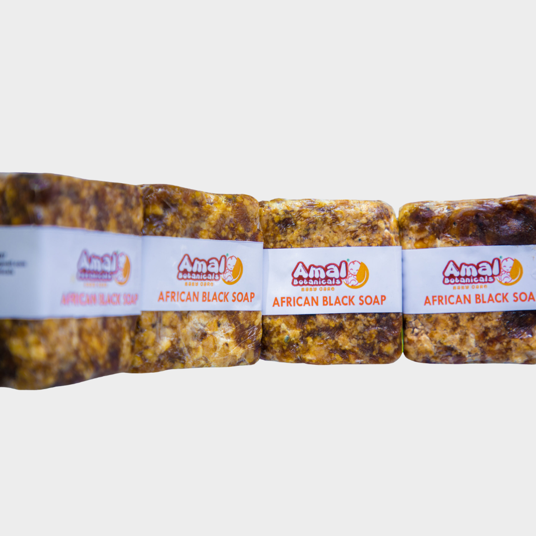 African Black Soap Bar - Amal