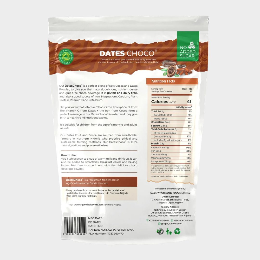 Dates Choco (250g) - Healthy Beverage