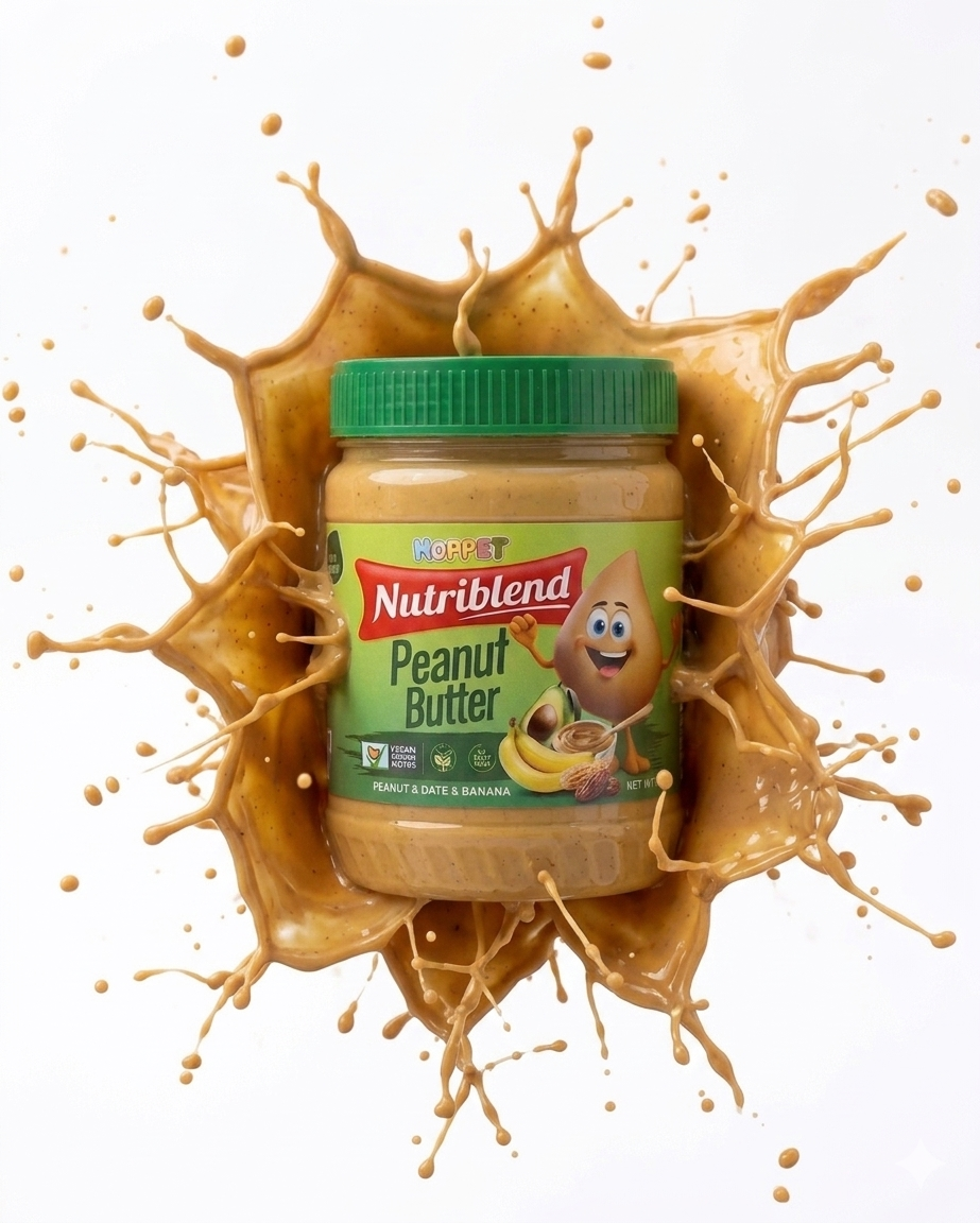 Nutriblend Peanut Butter (500g)- All Natural