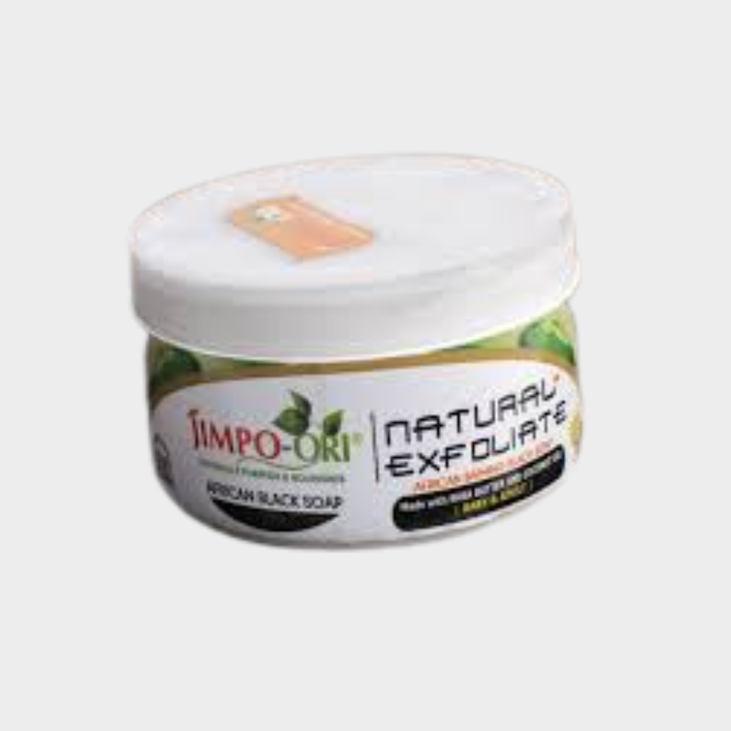 Black Soap - Jimpo Natural Exfoliate (250g)