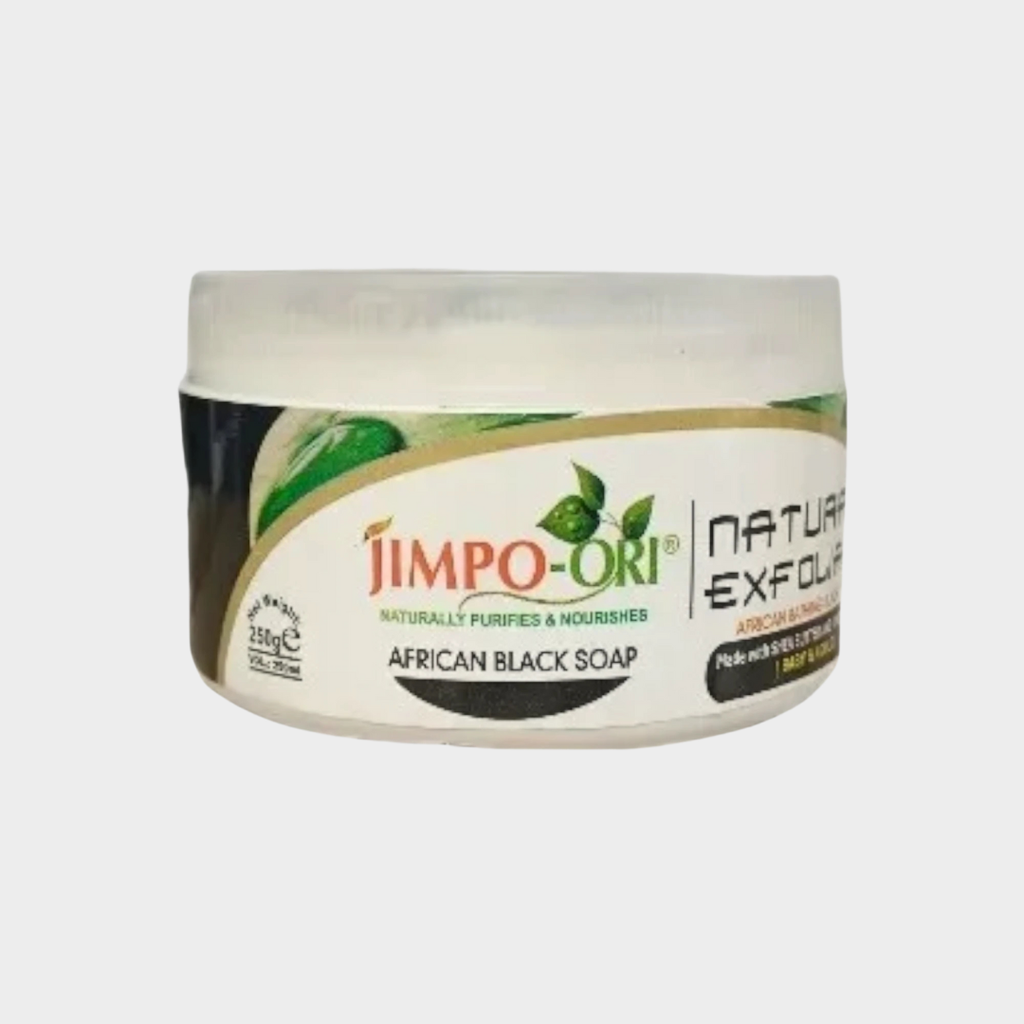 Black Soap - Jimpo Natural Exfoliate (250g)