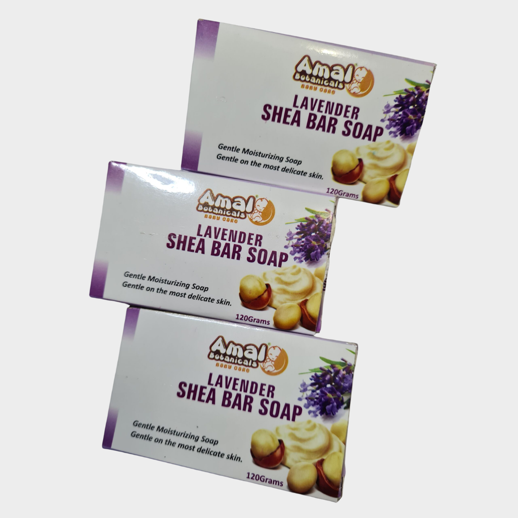 Lavender Shea Bar Soap (120g) - Amal