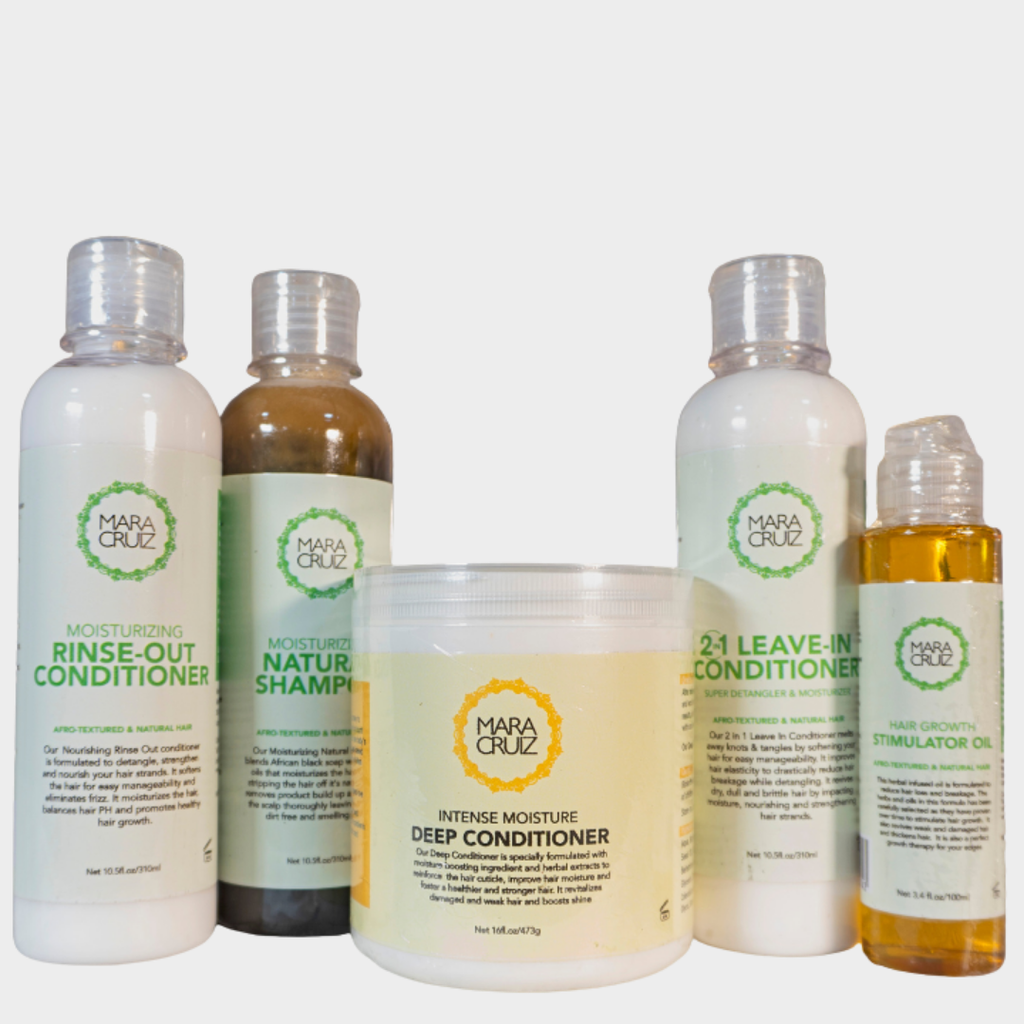 Natural Hair Growth Range (For Adults/Mums) - Mara Cruiz