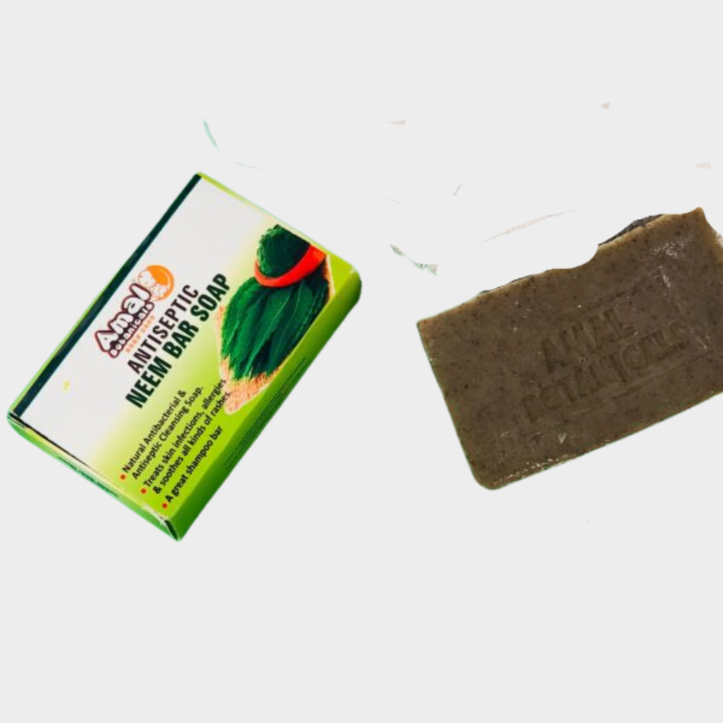 Antiseptic Neem Bar Soap (120g) - Amal