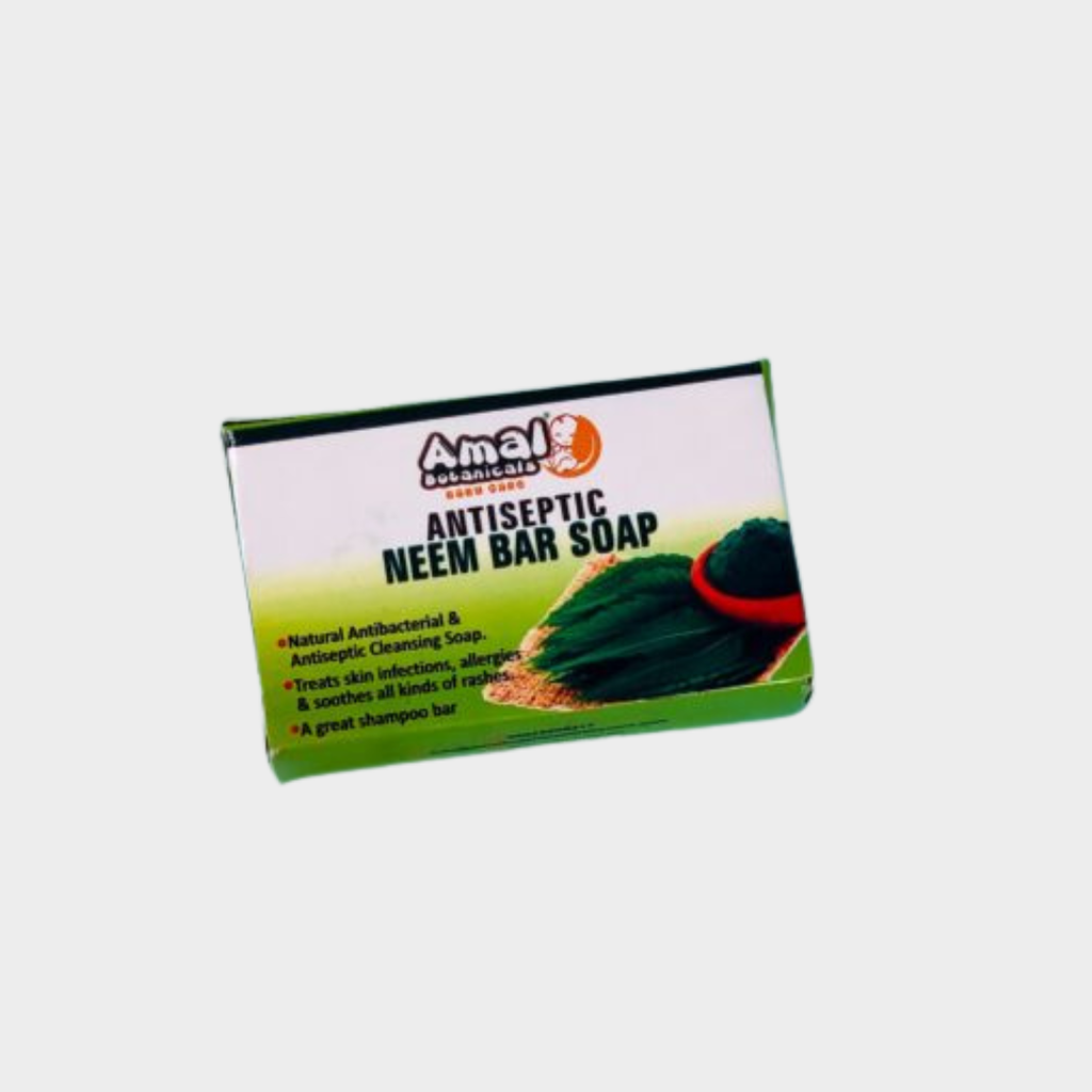 Antiseptic Neem Bar Soap (120g) - Amal