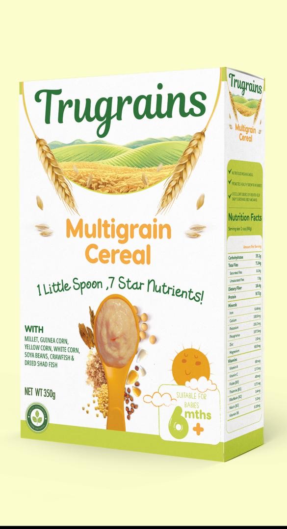 Trugrains (Tom Brown) Multigrain Cereal (350g)